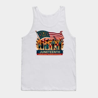 Celebrate Juneteenth: Embrace Generational Freedom & Education Tank Top